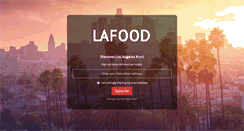 Desktop Screenshot of lafood.com